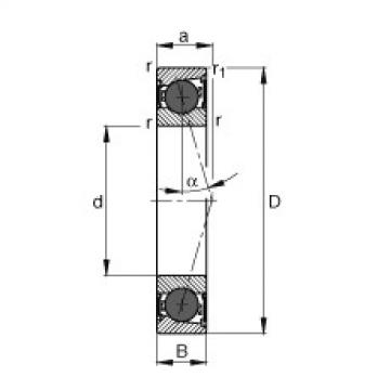 FAG   M284148DW/M284111/284110D   Spindellager - HCB71901-C-2RSD-T-P4S Industrial Bearings Distributor