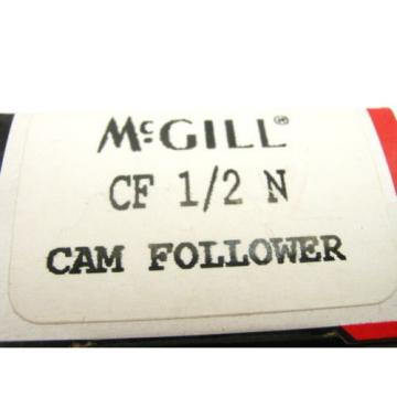 NEW  MCGILL BEARINGS CF-1/2 N CAM FOLLOWER EMERSON