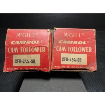 *NEW* McGill CFH 2 1/4&#034; SB Flat Cam Follower