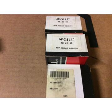 3-McGILL bearings#MR 22 SS ,Free shipping lower 48, 30 day warranty!