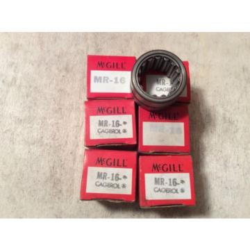 6- MCGILL   /bearings #MR-16,30 day warranty, free shipping lower 48!