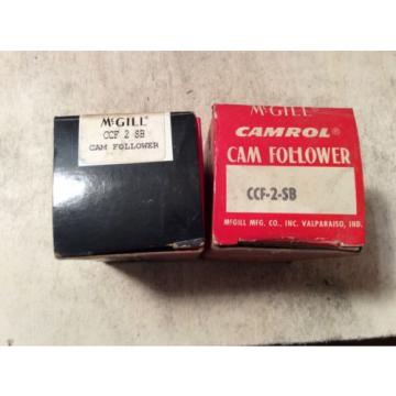 2-MCGILL  /bearings # CCF 2 SB ,30 day warranty, free shipping lower 48!