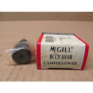 1 NIB MCGILL BCCF-3/4-SB BCCF3/4SB BCCF34SB CAMFOLLOWER NEEDLE ROLLER BEARING