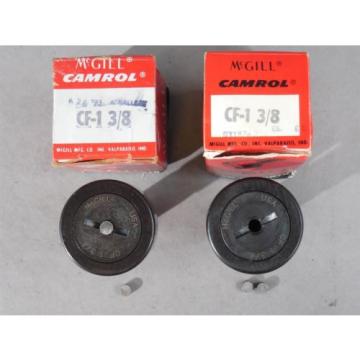 LOT of 2  Cam Follower CF-1 3/8