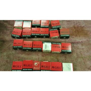 McGill precision bearings CFH 1B, 3/4B, 5/8B lot of 23