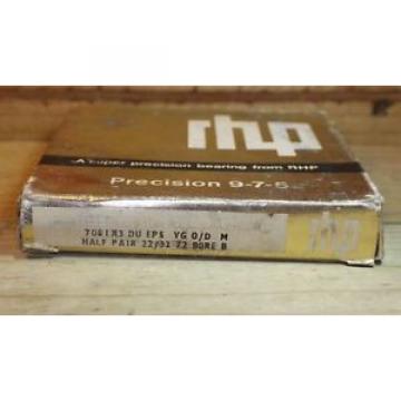 RHP   635TQO900-1   BEARING 7081 X3 DU EPS VG O/D M HALF PAIR 22/32 72 BORE B Tapered Roller Bearings