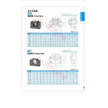 Ball M284148D/M284111  screw bearing mounts end supports 3 sets BK12 BF12 (3 BK12 and 3 BF12) After-sales Maintenance