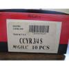 NEW MCGILL BOX OF 10 CAM YOKE ROLLER BEARINGS CCYR 3/4S