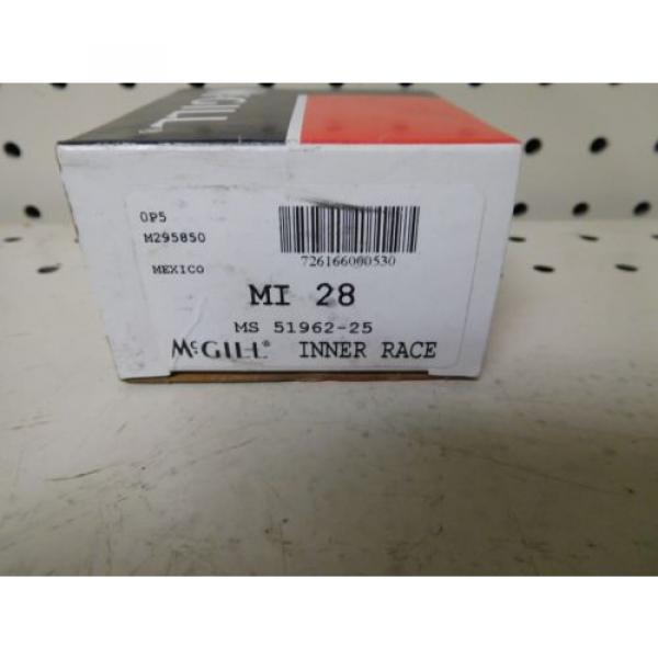 NEW,  McGILL  BEARING  P/N MI 28 #1 image