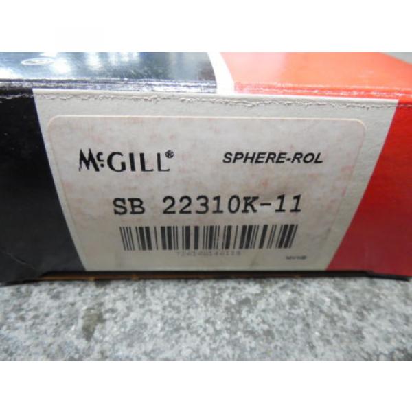 NEW McGill SB 22310K-11 Sphere-Rol Tapered Bore Spherical Roller Bearing #3 image