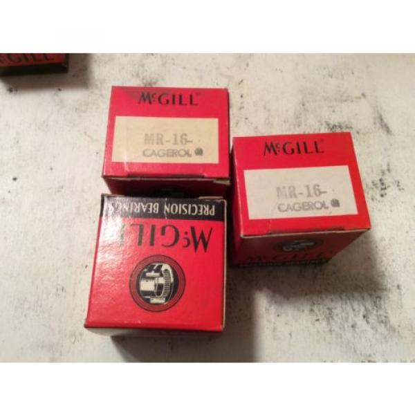 3-McGILL /bearings #MR-16, 30 day warranty, free shipping lower 48! #2 image