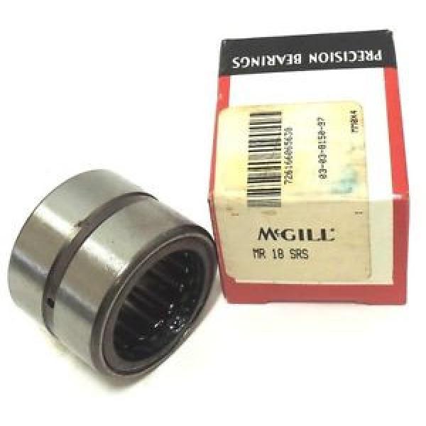 NIB MCGILL MR18SRS BEARING CAGED ROLLER 1-1/8 X 1-5/8 X 1-1/4INCH, MR-18-SRS #1 image