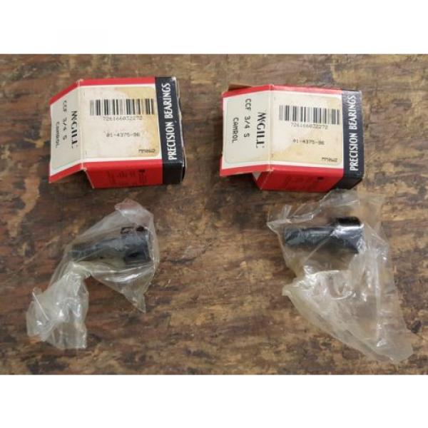 McGill PRECISION BEARINGS CCF 3/4 S CONTROL LOT OF 2 #1 image