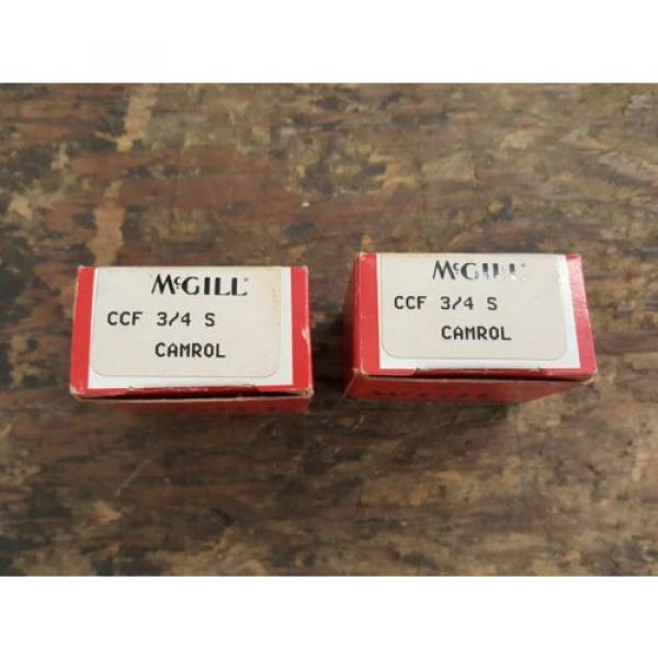 McGill PRECISION BEARINGS CCF 3/4 S CONTROL LOT OF 2 #4 image