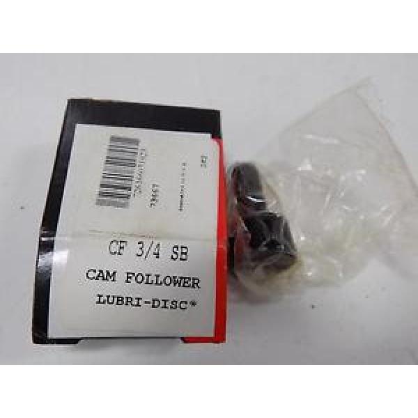 MCGILL LUBRI-DISC CAM FOLLOWER BEARING  CF 3/4 SB NIB #1 image