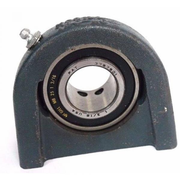 NEW MCGILL MB 25 1 3/16 MOUNTED BALL BEARING NYLA-K TBC-06 3797901 #3 image