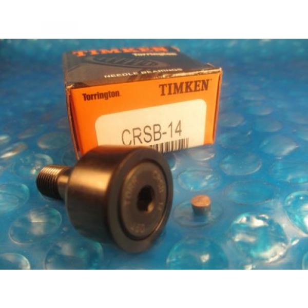 Torrington Timken CRSB14, CRSB 14,Standard Stud Cam Follower(=2 McGill CF 7/8 SB #1 image