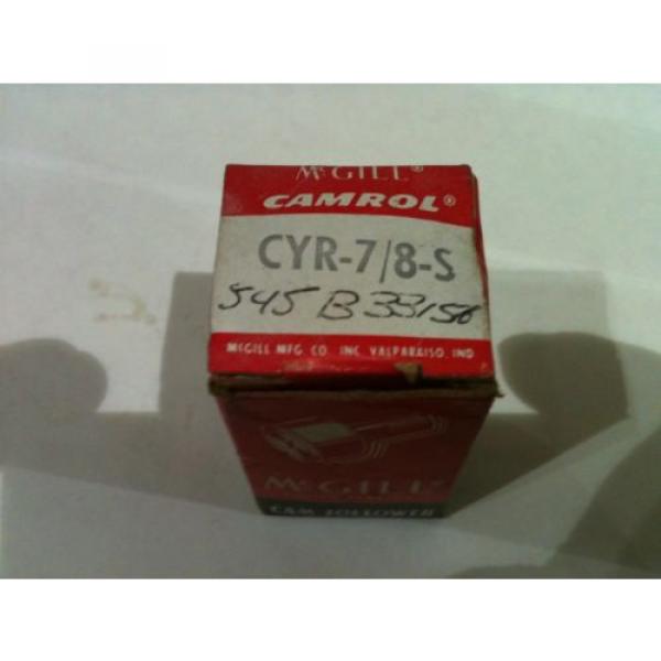 McGill Bearing Cam Follower CYR-7/8-S #1 image