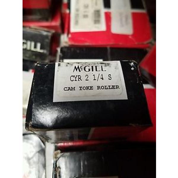 NEW MCGILL CYR-2-1/4S CAM YOKE ROLLER BEARING CYR214S #1 image