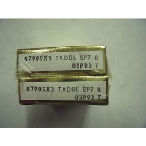 NEW   600TQO870-1   RHP B7905X3TADULEP7Angular Contact Ball Bearing Industrial Plain Bearings #1 image