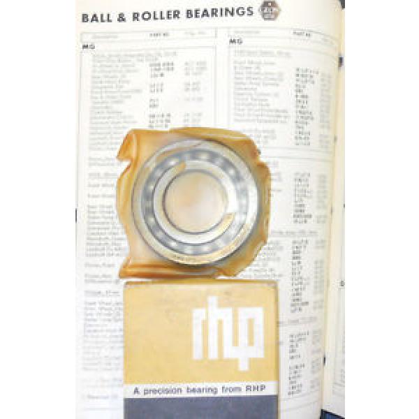 NOS   670TQO1070-1   RHP Constant Mesh Pinion Bearing w/ clip LJ1-3/8NR, 6k885.  MGA &amp; 62-65MGB-- Bearing Catalogue #1 image