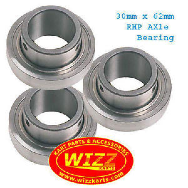 RHP   3806/780/HCC9   Set of 3  30mm x 62mm Axle Bearing FREE POSTAGE WIZZ KARTS Industrial Plain Bearings #1 image